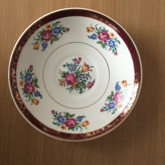 Vintage Tudor Rose Swinnertons Staffordshire Made in England lot of bowls plate - Picture 7 of 12
